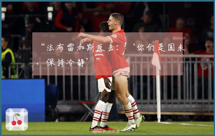 “法布雷加斯反击：‘你们是国米，保持冷静’”