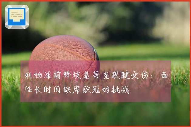 利物浦前锋埃基蒂克跟腱受伤，面临长时间缺席欧冠的挑战